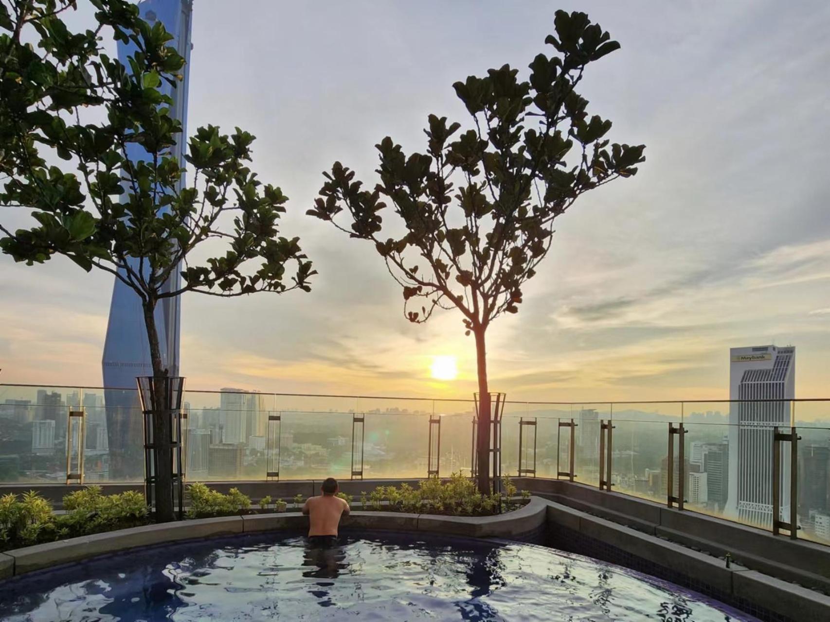Apartmán Skyline View In Bukit Bintang The Robertson 42F Kuala Lumpur Exteriér fotografie