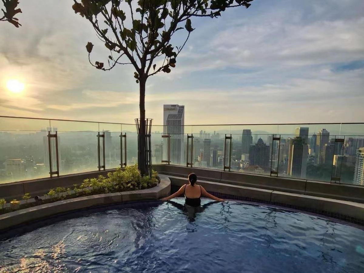 Apartmán Skyline View In Bukit Bintang The Robertson 42F Kuala Lumpur Exteriér fotografie