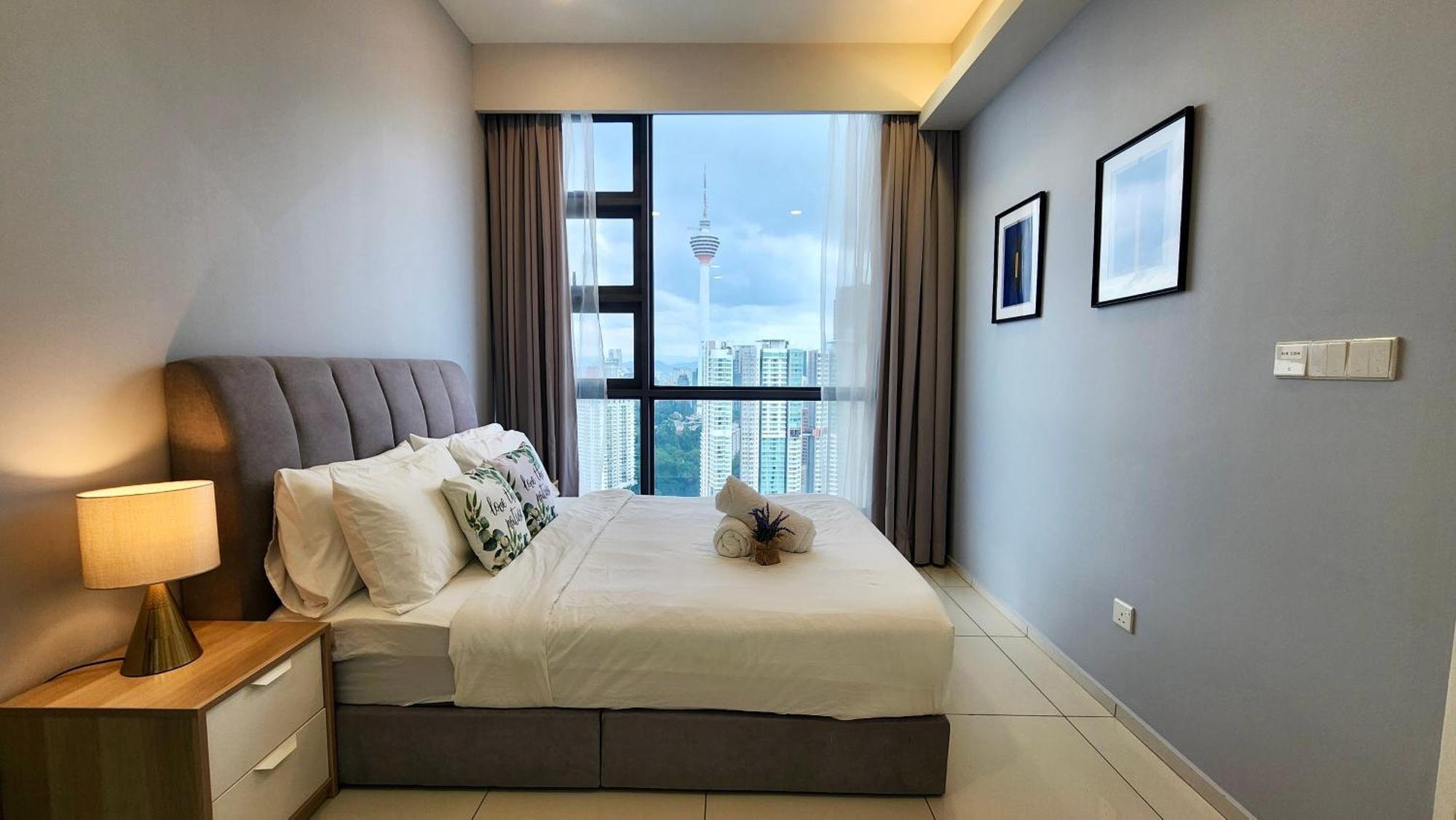 Apartmán Skyline View In Bukit Bintang The Robertson 42F Kuala Lumpur Exteriér fotografie