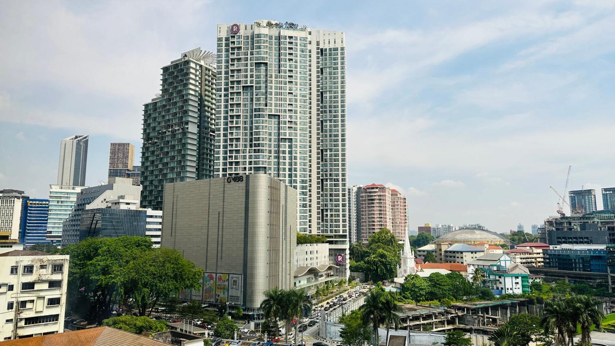 Apartmán Skyline View In Bukit Bintang The Robertson 42F Kuala Lumpur Exteriér fotografie
